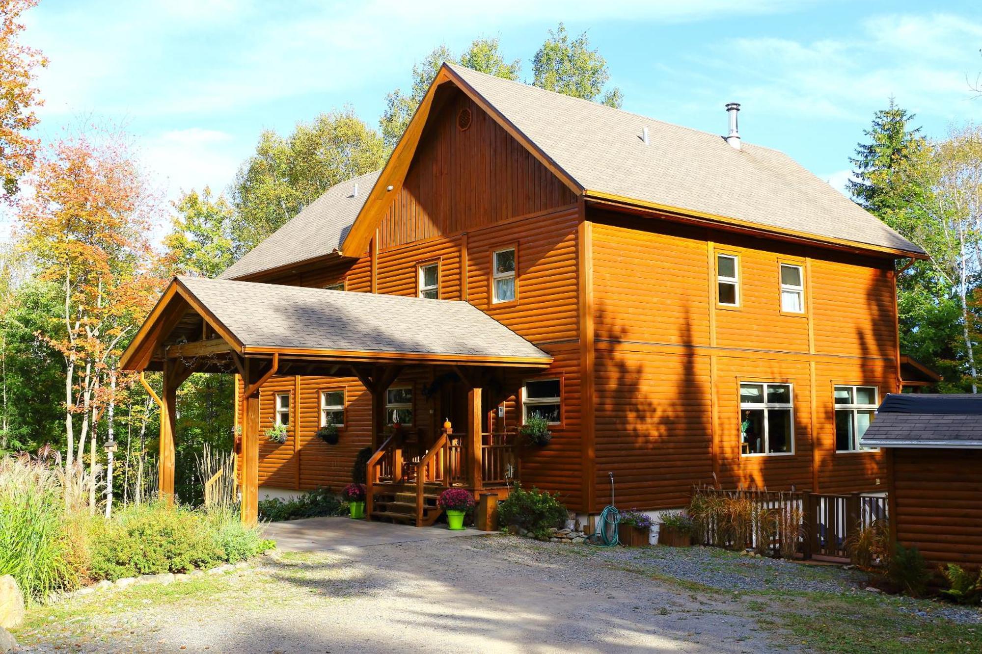 Escale Du Nord Acomodação com café da manhã Mont-Tremblant Exterior foto
