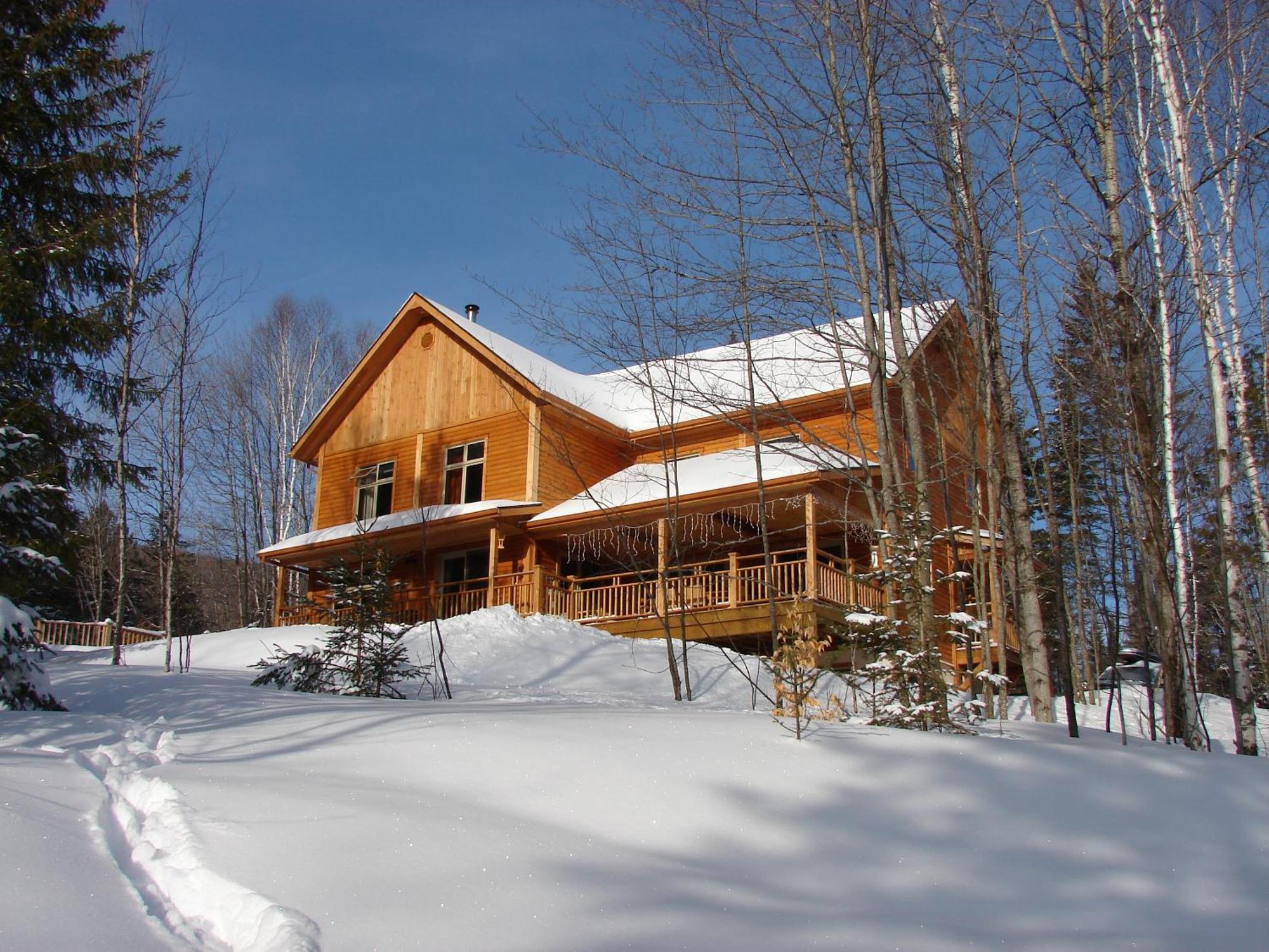 Escale Du Nord Acomodação com café da manhã Mont-Tremblant Exterior foto